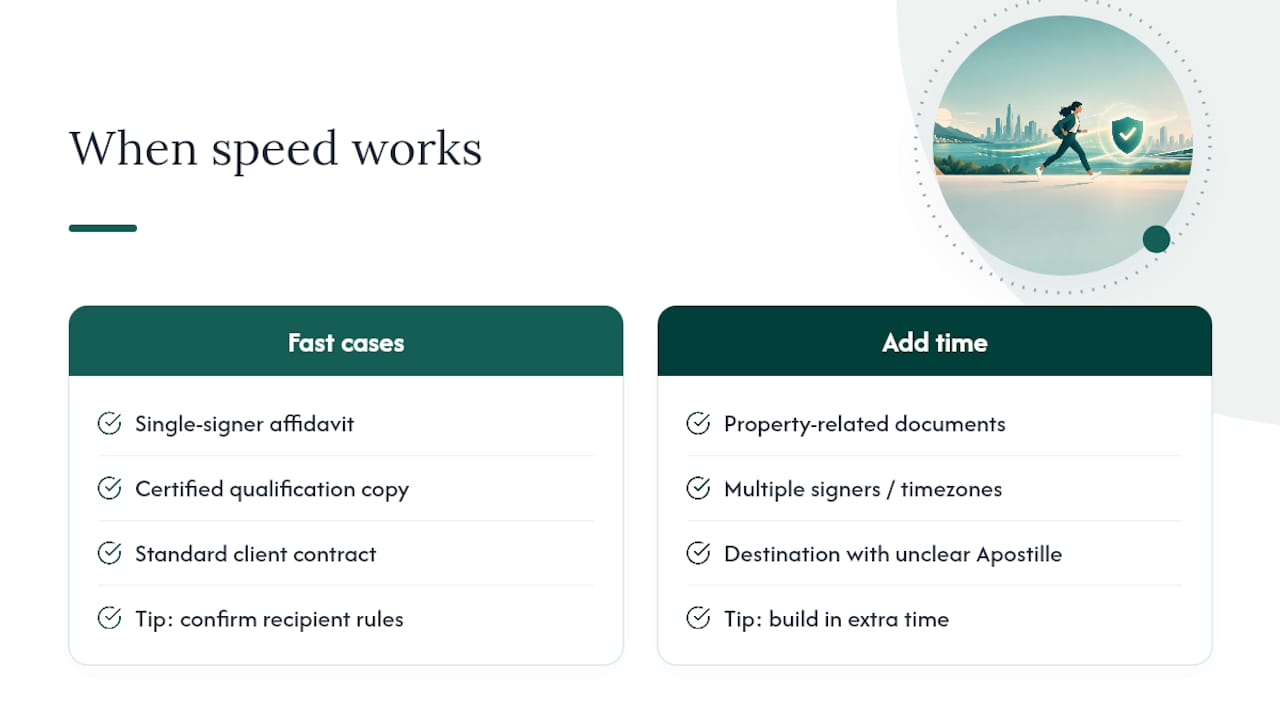 When speed works and when it doesn't — overview diagram